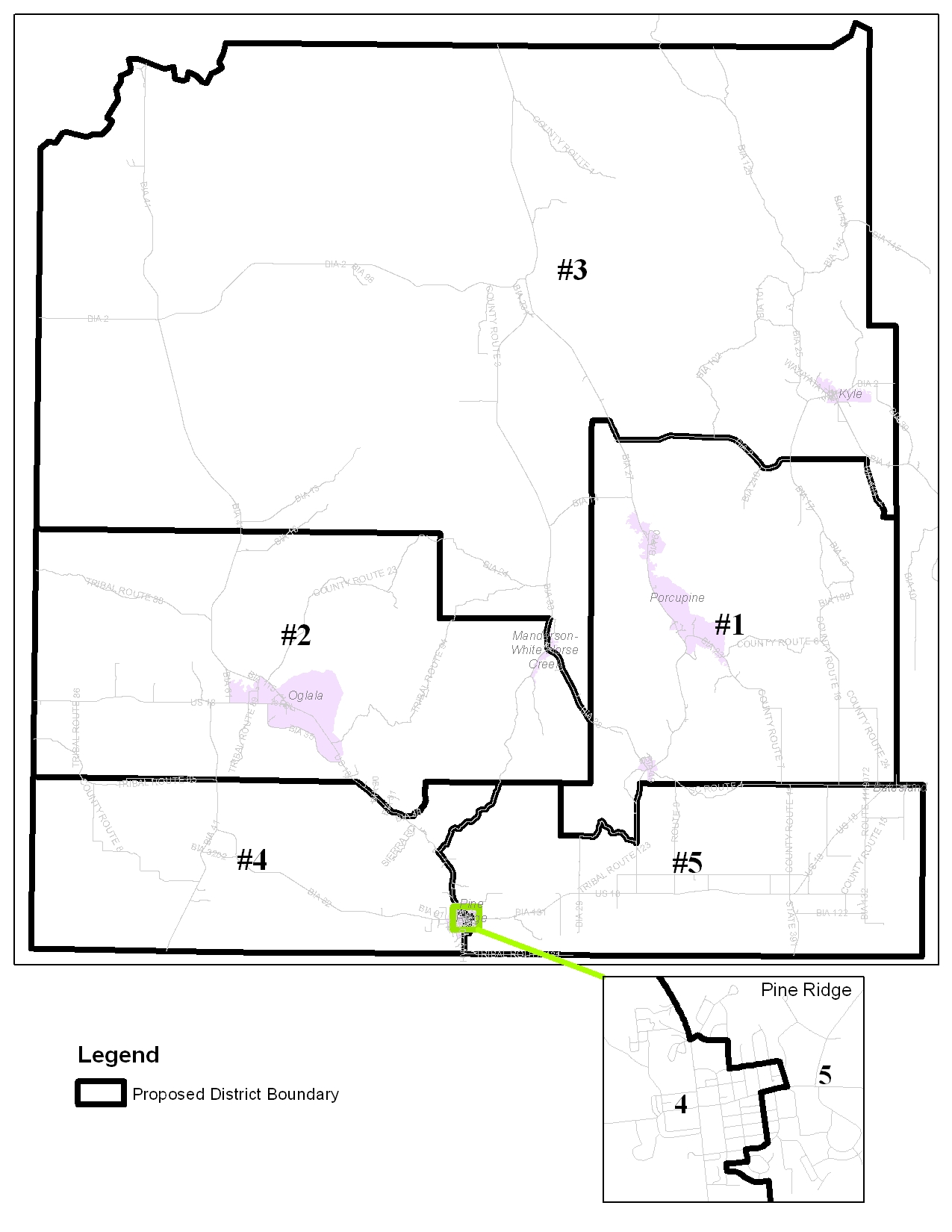 Shannon County Commissioner Redistricting Oglala Lakota County South Dakota 8771