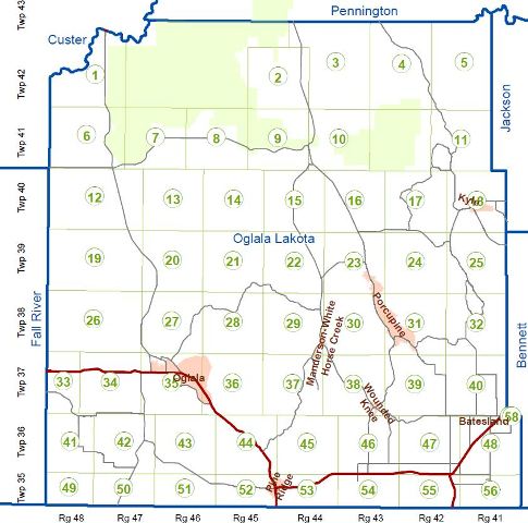 New Map Book Published - Oglala Lakota County, South Dakota