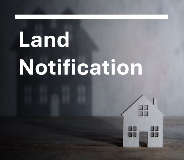 land notification